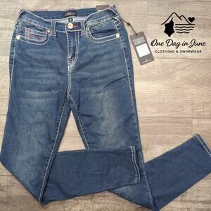 True Religion Halle Super Skinny Jeans Size 26 (2)